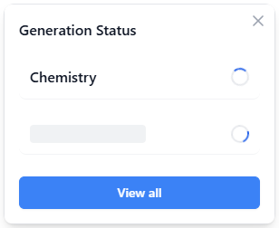 Multiple paper generation requests handled at once