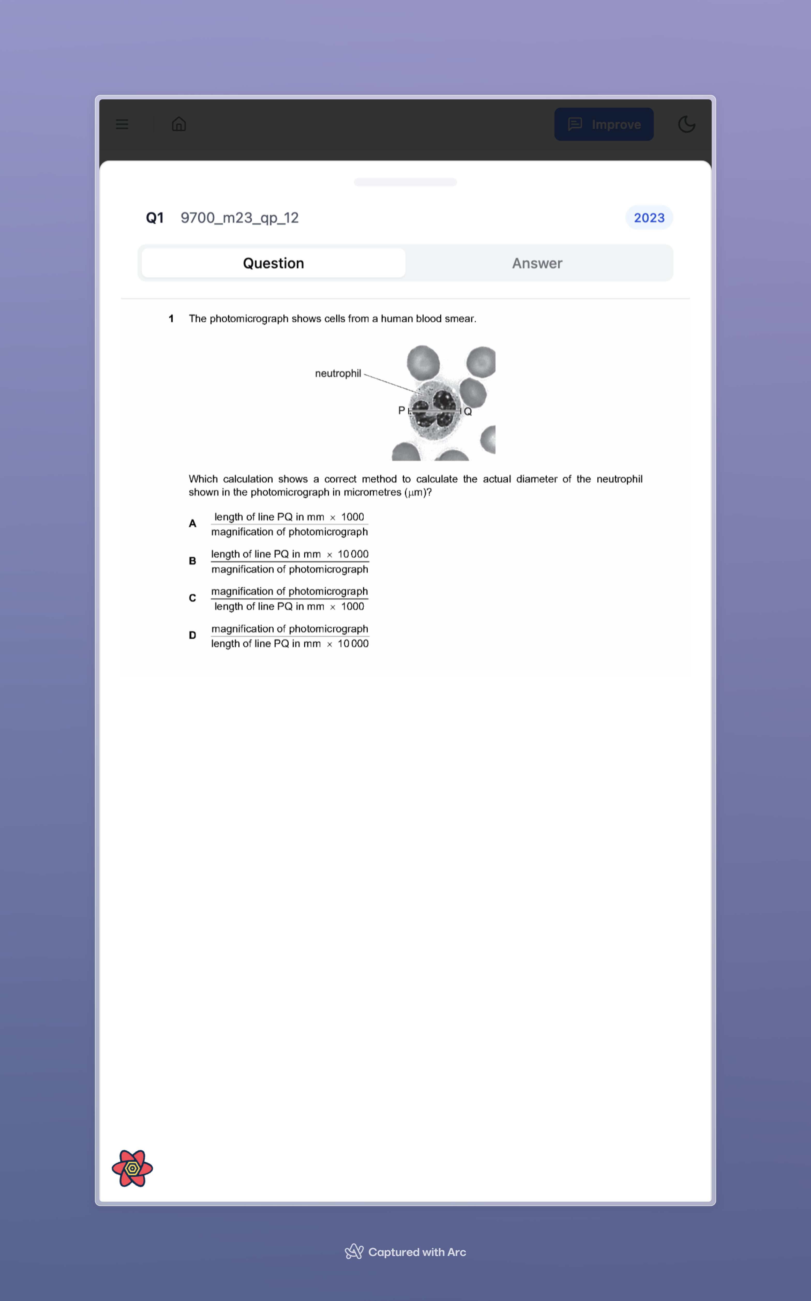 Changelog screenshot
